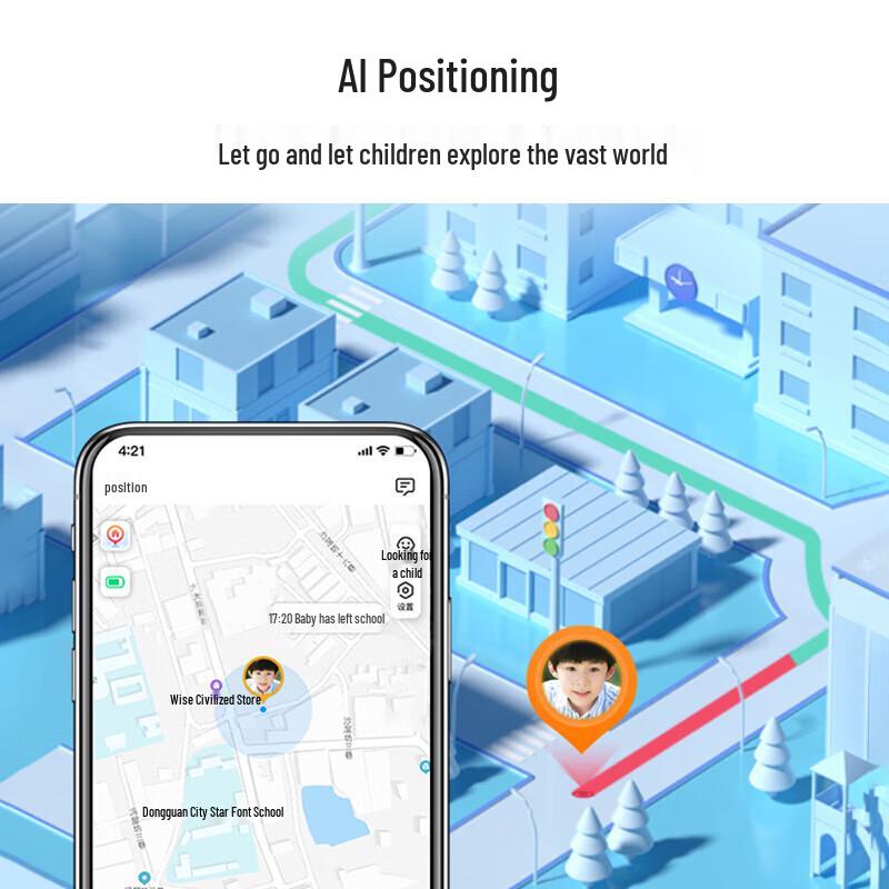 XTC Q2A Kids 4G GPS Smart Phone Watch (CN version)