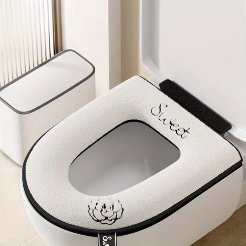 Universal Household Toilet Seat Cushion, Suitable for All Seasons, with Zipper Toilet Seat Cushion Cover, Toilet Seat Cushion.