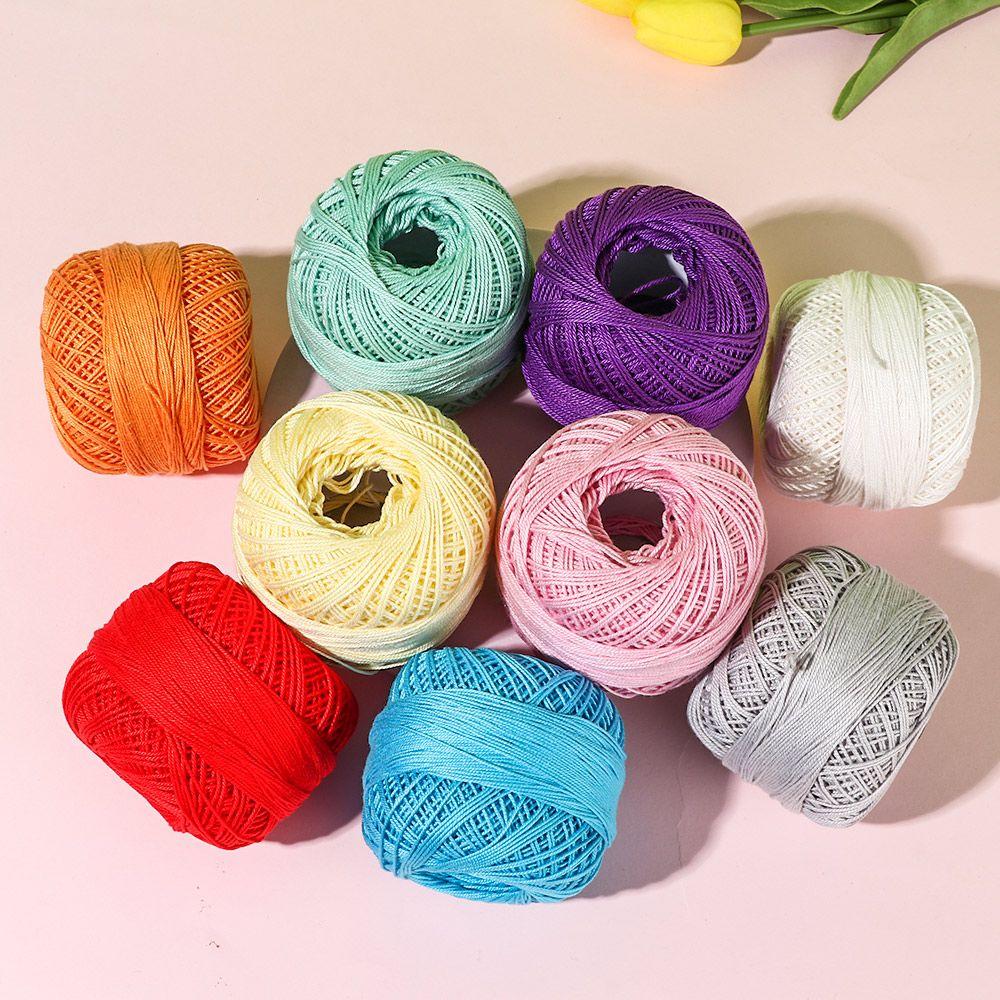 Creative Knitting Hand Knitted DIY Lace Wool Pure Cotton Yarn Wolle