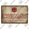 Putuo Decor's Belgium Beer Metal Plaque Retro Wall Art for Pub Bar Man Cave Club Vintage Style Decorative Sign