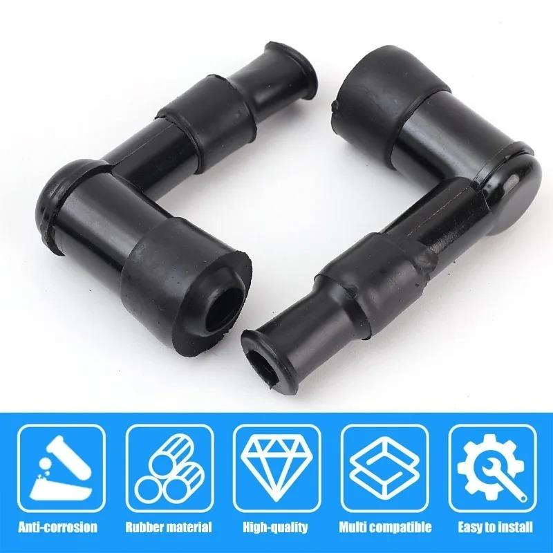 Motorcycle Modified Spark Plug High Pressure Cap General-purpose Rubber Precision Structure Pressure High and Low Temperatures