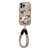 Applicable To 14ProMax Apple Phone Case Cat Illustration Apple 13 Magnetic Suction Cute 15 Bracelet IPhone 16 Hard
