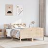 VidaXL Bed Frames Without Mattress 150x200 Cm Solid Pine Wood 3306963