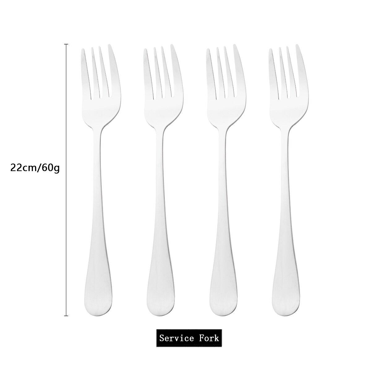 4 шт. Радужный набор вилок для еды и салата, зеркально полированная нержавеющая сталь, набор посуды, вилка, столовые приборы, набор столовых приборов