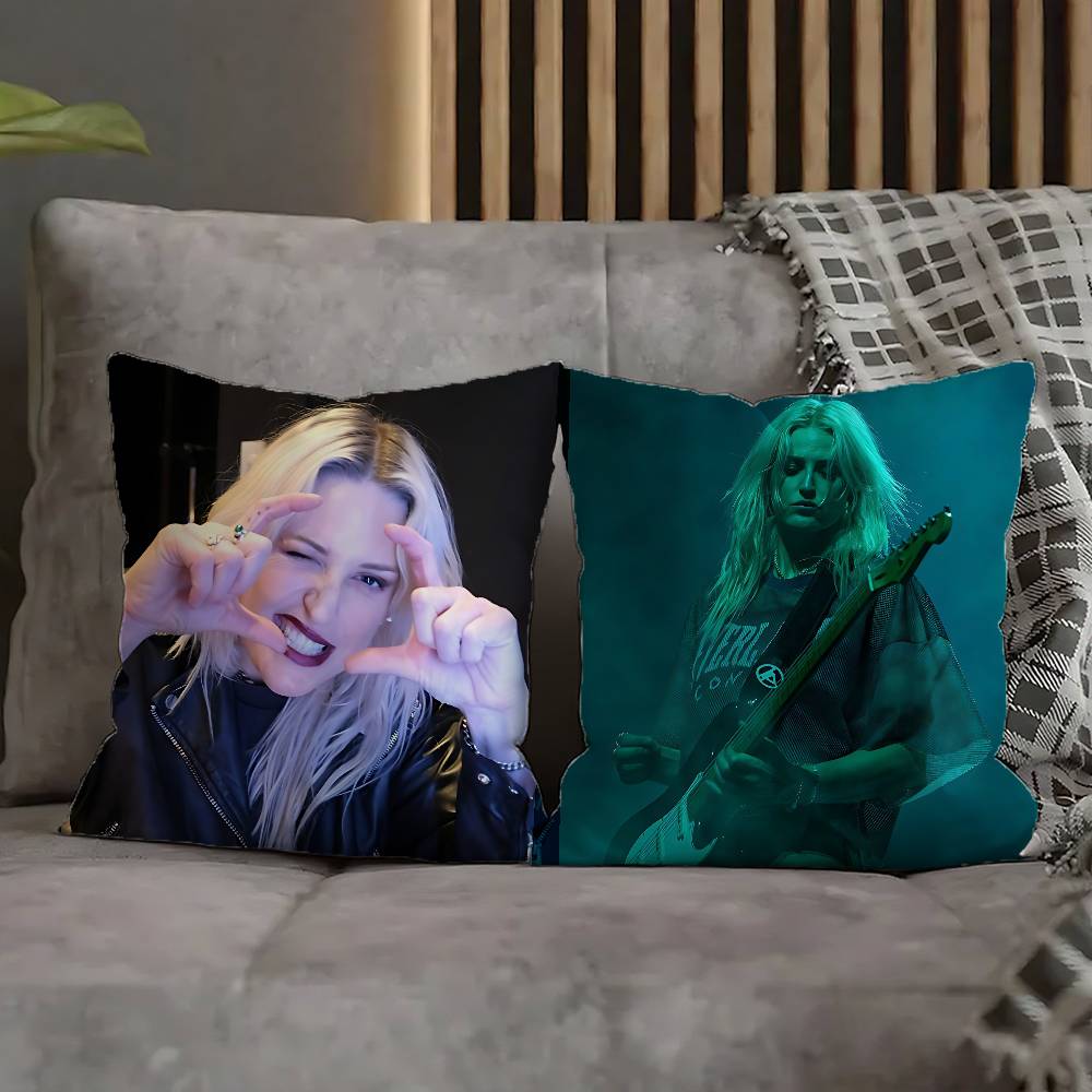 Rock E-Emily A-Armstrong Throw Pillow Case For 45x45cm 40x40cm 55x55cm 50x50cm 30x30cm Square Car Pillowcase Shell