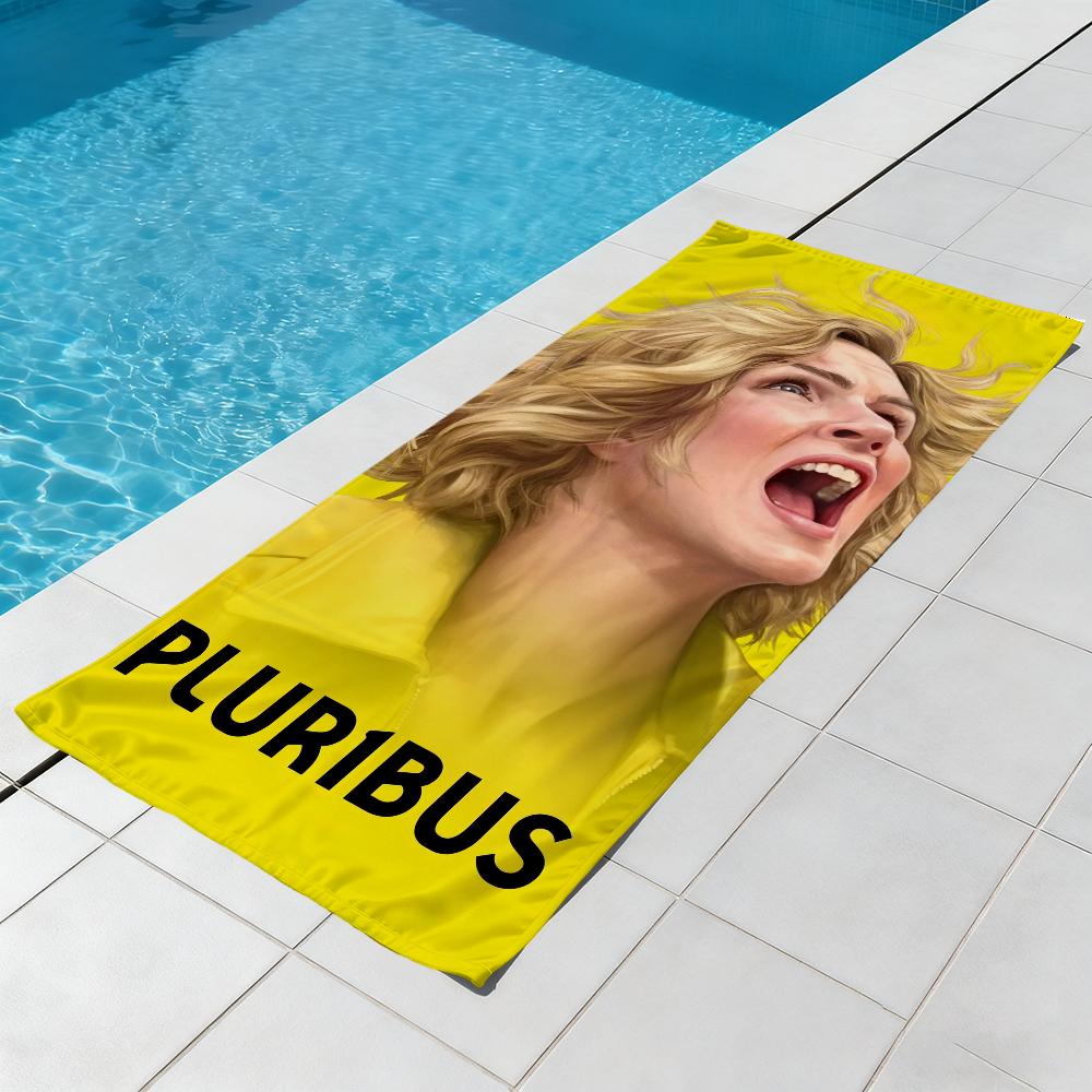 P-Pluribus-s TV show Towel Beach Quick Dry Soft Pool Towels Gift for Travel Gym Shower Camping sports
