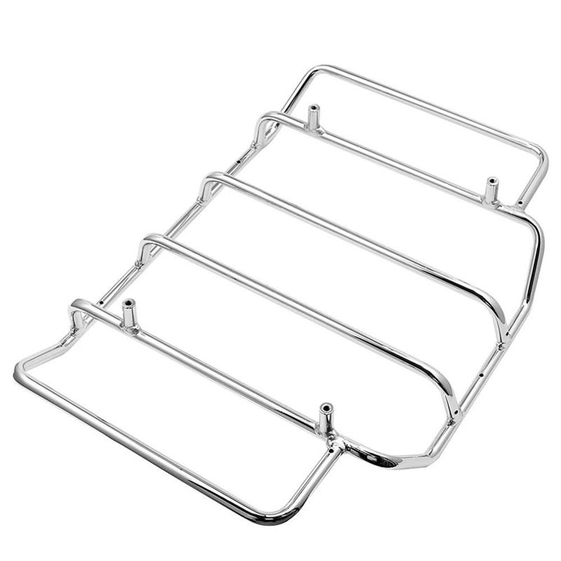 A28G-Motorcycle Tour Pack Luggage Top Rack Trunk Pak For Touring Road King Street Glide FLHX FLHR FLHT FLHTCU 84-18, A Pa