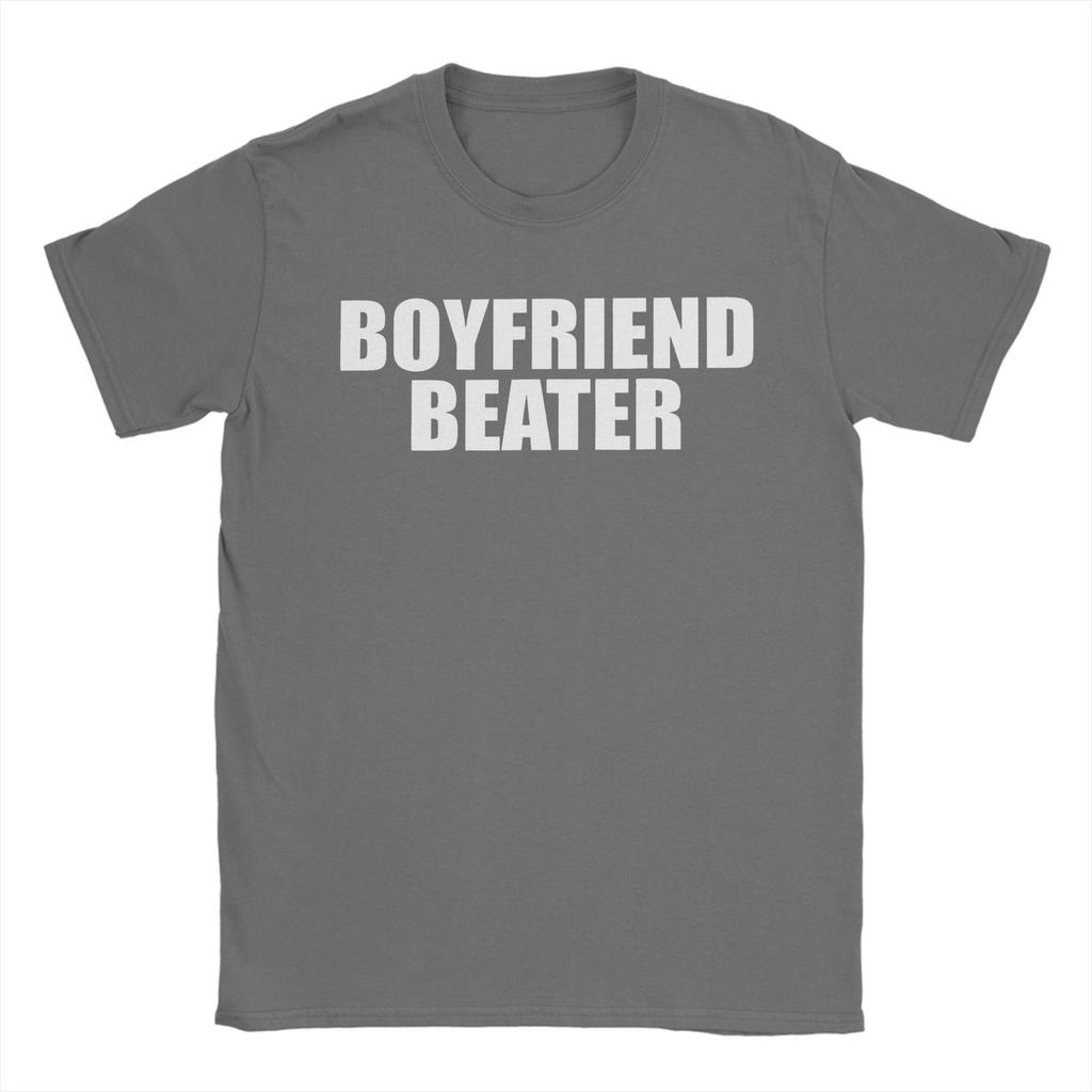Men Women Graphic Printing Boyfriend Beater Funny Girlfriend  T Shirt Tee Pure Cotton Humorous Saying  T-shirts Clothing