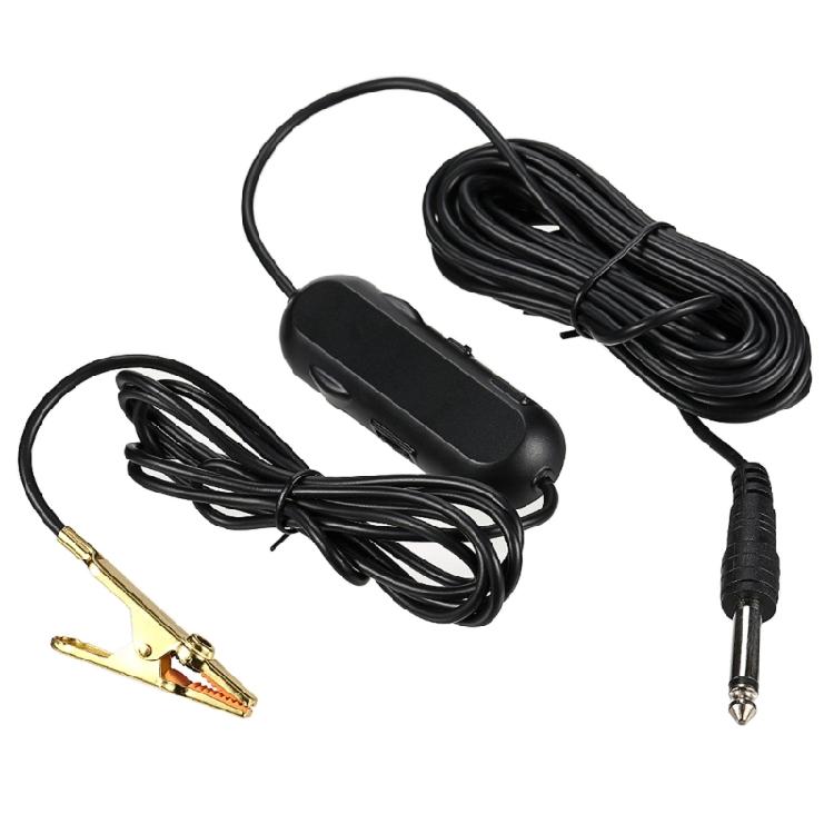 Simple Arrange Clip On Device for Multiple Instruments Including Violin and Guitar Compact Size 6.3mm Cable Easy Carry