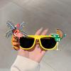 Lustige Party Erwachsene Requisite Brillen Po Dekor Hawaii Strand Ausgefallene Sonnenbrille Sonnenblumenförmige Modebrillen für Damen