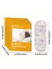 1pc Disposable Lavender Steam Eye Mask, Suitable For Men And Women To Relieve Eye Fatigue Sleep Eye