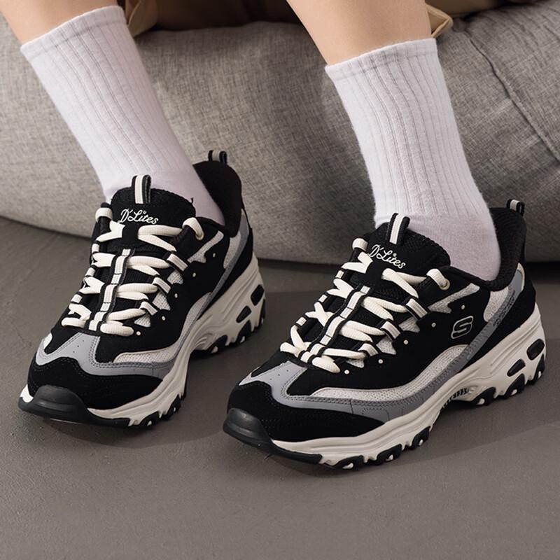 Skechers Women s Casual Shoes 150537-BKNT US 8 чёрный