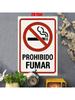 No Smoking Metal Wall Sign Bar Decor