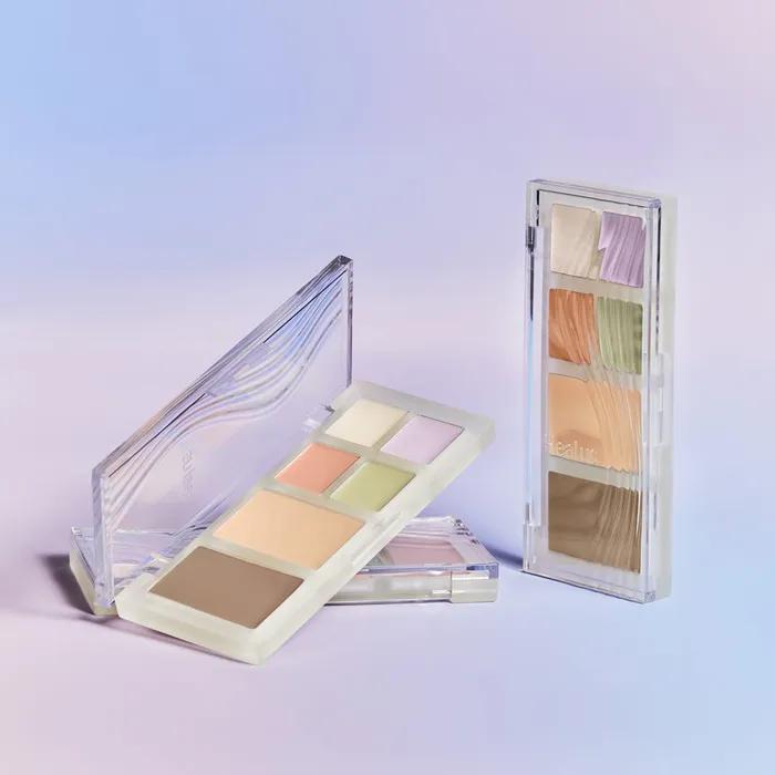 [Tone Correcting/Blemish Covering/Contouring] 6 Multicolor Breathing Concealer Palette (No. 21/No. 23)