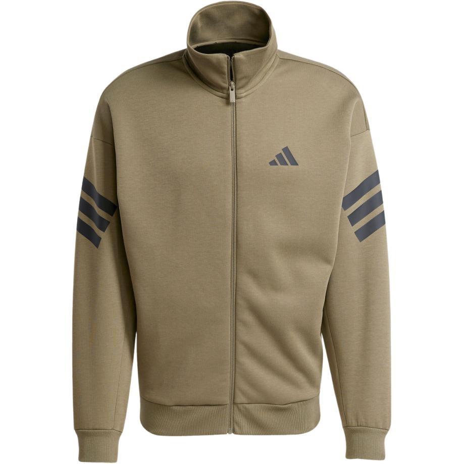 adidas Future Icons 3-Stripes Woven Track Jacket Asia Sizing Green Black Men s JD4887 L