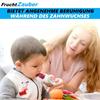 FruchtZauber Chupeta de Frutas para Bebê Mordedor Sugador de Frutas Silicone Livre de BPA 2x