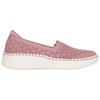 Skechers Scarpe Casual Basse Attive Comode Facili da Indossare Sneakers Donna Rosso-Rosa 100636-ROS