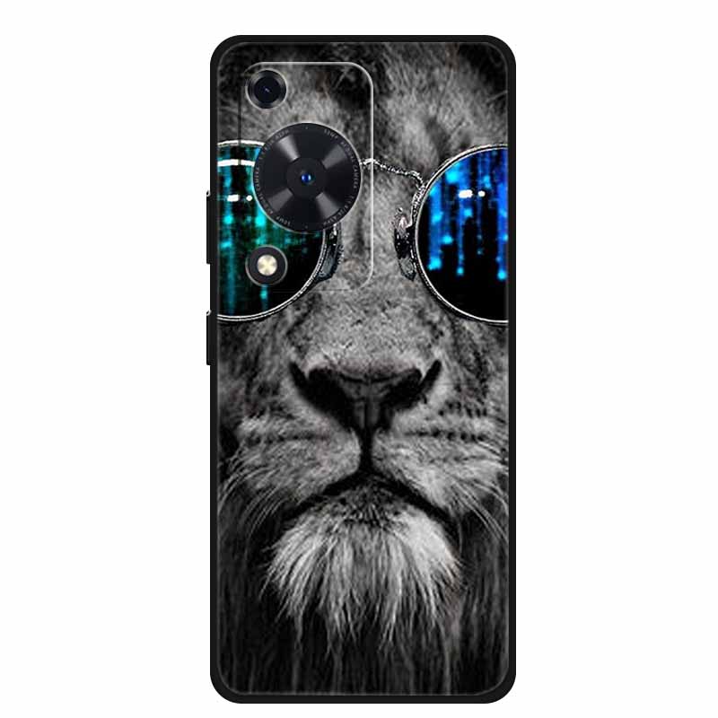 For Huawei Nova Y72 Phone Case Back Animal Cover for Huawei Nova Y72s Silicone Soft TPU Cases NovaY72 s Y 72 s Para Funda Bumper