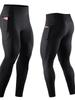 Men's High-Waisted Compression Yoga Leggings for Sports and Fitness