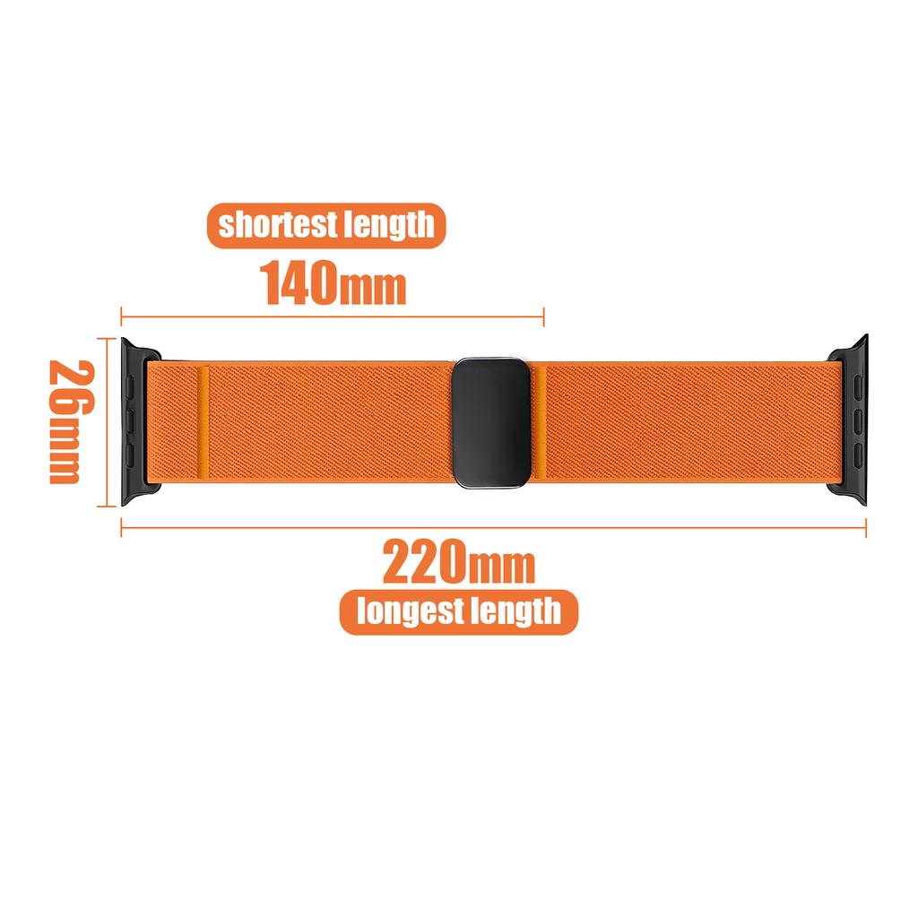 Magnetic loop Straps For Apple Watch band 40mm 44mm 46mm 49mm 42mm 45mm correa Bracelet IWatch Series SE 3 6 7 8 9 10 ultra 2 11