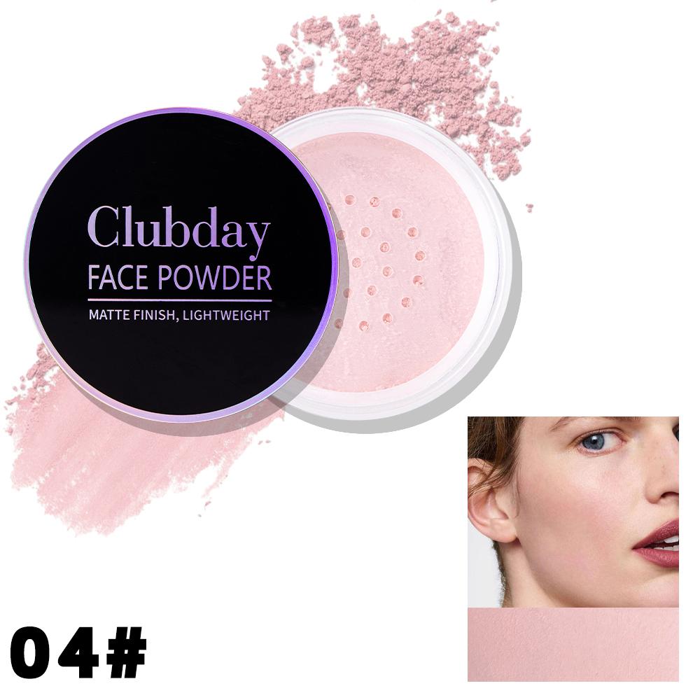

Clubday Face Concealer Oil-Control Setting Powder Matte Long-Lasting Sweat-Resistant Loose Powder 04