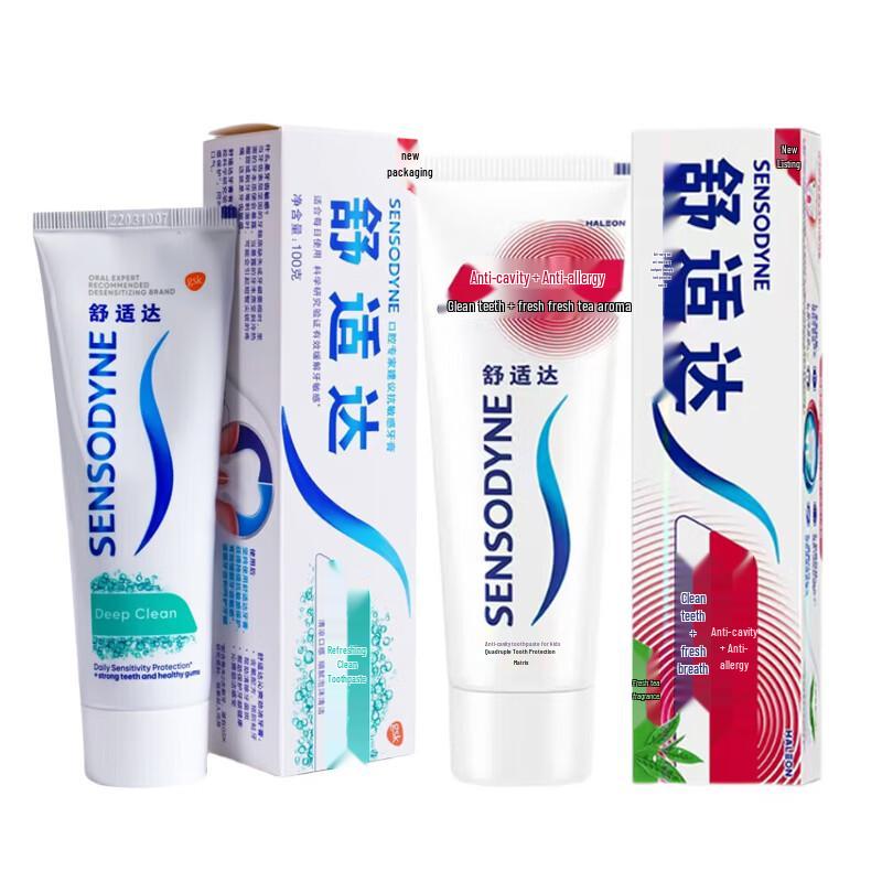 Sensodyne Fresh & Sensitive Toothpaste Twin Pack