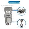 304 Stainless Steel Universal Quick-Connect Pipe Fittings for Spray Gun Equipment
