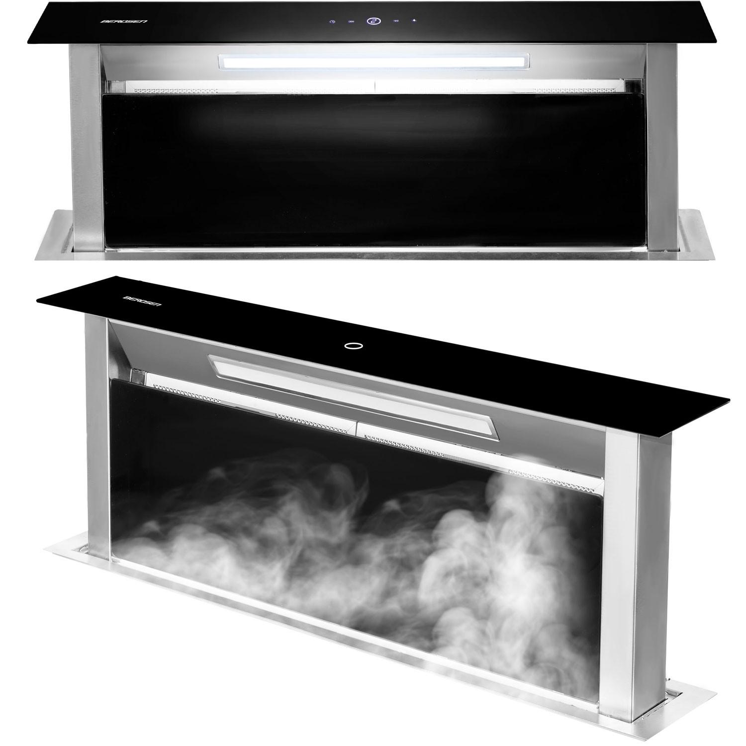 Darba virsmas nosūcējs 90cm Melns Bt-290