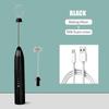 2 in 1 USB Şarj Edilebilir Elektrikli Yumurta Çırpıcı Mini Blender Viski Kahve Mikser Ev Çift Kafa Süt Pişirme Mikser Bar