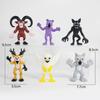 6-18pcs Hot 99 Nights In The Forest Action Figure Deer Owl Goat Figurine Desktop Decoration Model Ornaments Fans Brithday Gifts