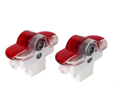 2Pcs For VW Volkswagen Golf 3 4 Sharan Touran Lavida Caddy Beetle Jetta MK4 Bora MK3 Polo LED Car Door Logo Light Projector Lamp CWS1 