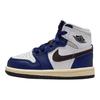 Air Jordan 1 Retro High OG TD Rare Air - Βαθύ Βασιλικό Μπλε Βρεφικά Αθλητικά Παπούτσια Λευκό Ουδέτερο Γκρι Μαύρο FD1413-100