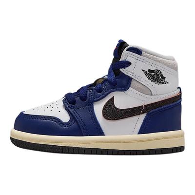 Air 1 Retro High OG TD Rare Air - Deep Royal Blue Baby Sneakers White Neutral-Grey Black FD1413-100