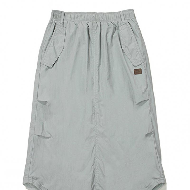 Reversible Velvet Skirt Dark Mint