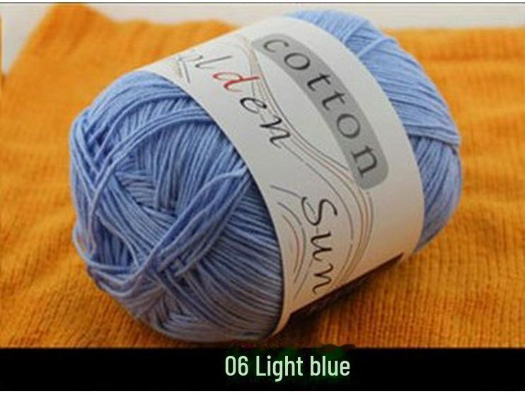 Hand-Woven Children's Cotton Yarn: Mixing Baby, Medium, and Thin Varieties