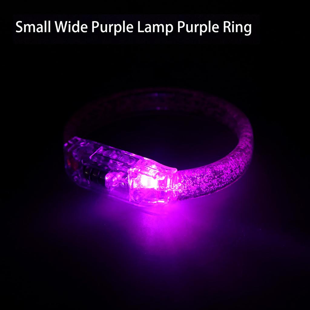 Pulseras LED Luminosas de Plástico Multicolores para Festivales de Música y Fiestas de Cumpleaños Accesorios Elegantes para Fiestas