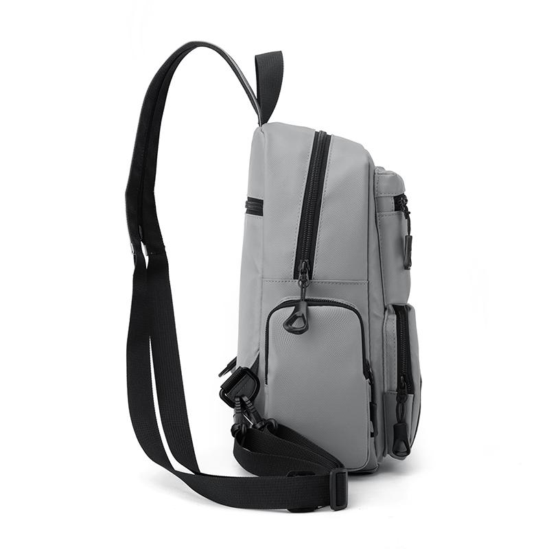 Adjustable Strap Chest Bag, Multi-functional Backpack, Sports Bag, Backpack, Zipper Anti-theft Pocket, Suitable for Daily Commut
