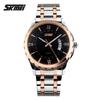 Retro Steel Belt Large Dial Business Minimalist Mechanical Wind Calendar Quartz Watch Casual Watch Men