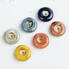 Colorful Special-shaped Loose Beads Safety Buckle Accessories Ceramic Necklace Bracelet Beaded Creative Handmade DIY Material