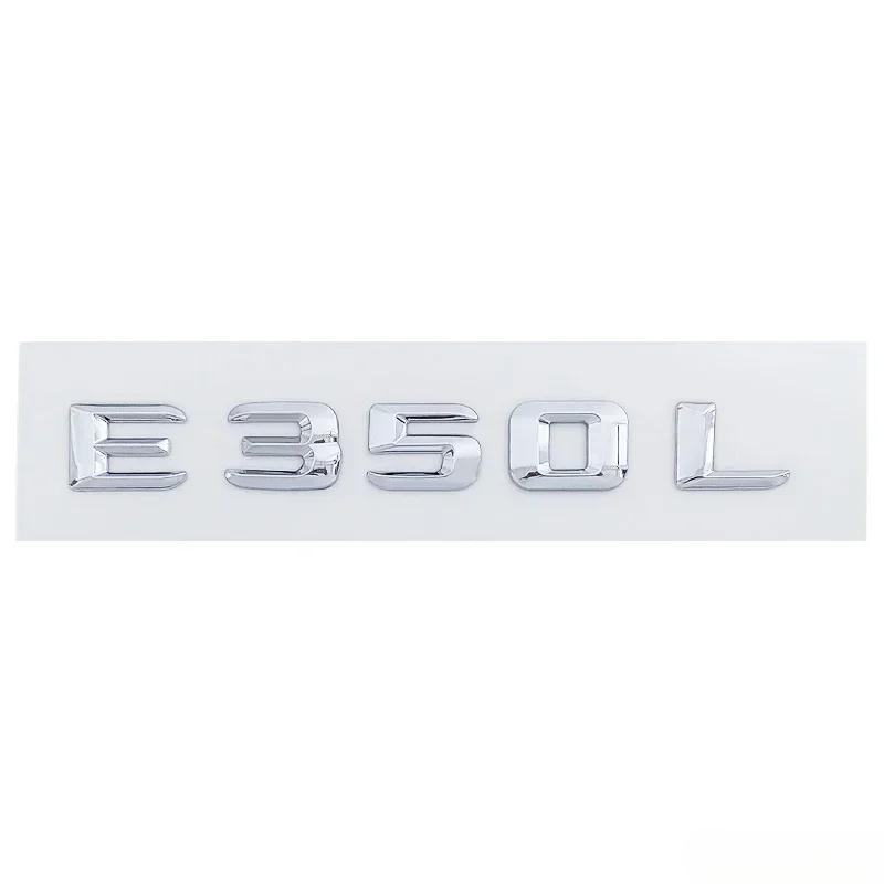 ABS Car Rear Trunk Emblem Sticker Letter Decal for Mercedes Benz C63 A45 E320L E350L S400L A220L ML350 GLS450 CLA260 Accessories