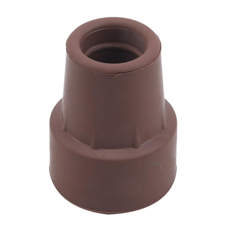 Rubber Trekking Pole Cap Walking Stick Crutch Cane Bottom Pads Cover Ferrule Non-slip Foot Cover Trekking Pole Cane Crutch Chair
