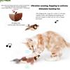 New Simulated Bird Cat Toy Interactive Toys Dog Rechargeable Chirping Flapping Bird(no Flying) Touch Activated Plush Toy Pet