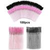 Wholesale 100pcs Disposable Eyelash Brushes Spoolies Micro Lash Mascara Wands Combs for Eyelash Extension Makeup Cosmetic Tools