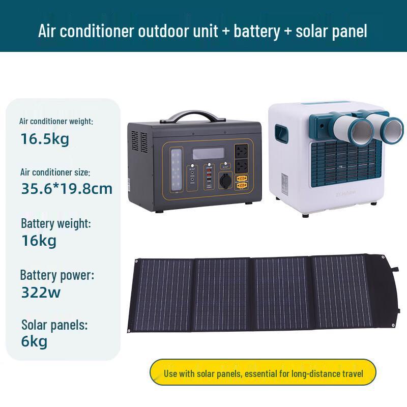 

KarLot Portable RV/Camping Mini Air Conditioner & Fan