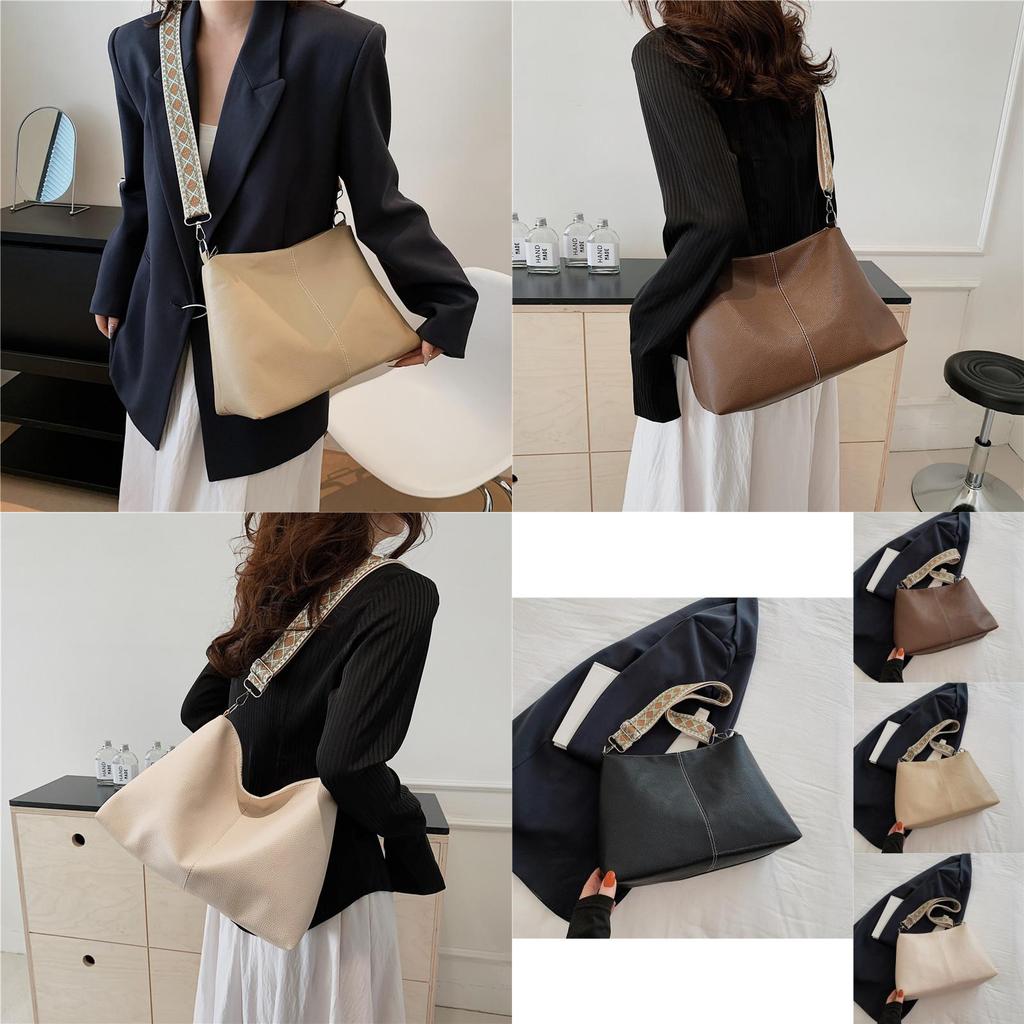 Stylish Vintage Summer Shoulder Bag For Women In Soft Pu Material For Casual Everyday Use