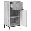 Bathroom Cabinet with Storage Grey Sonoma 39.5 x 36 x 88 cm