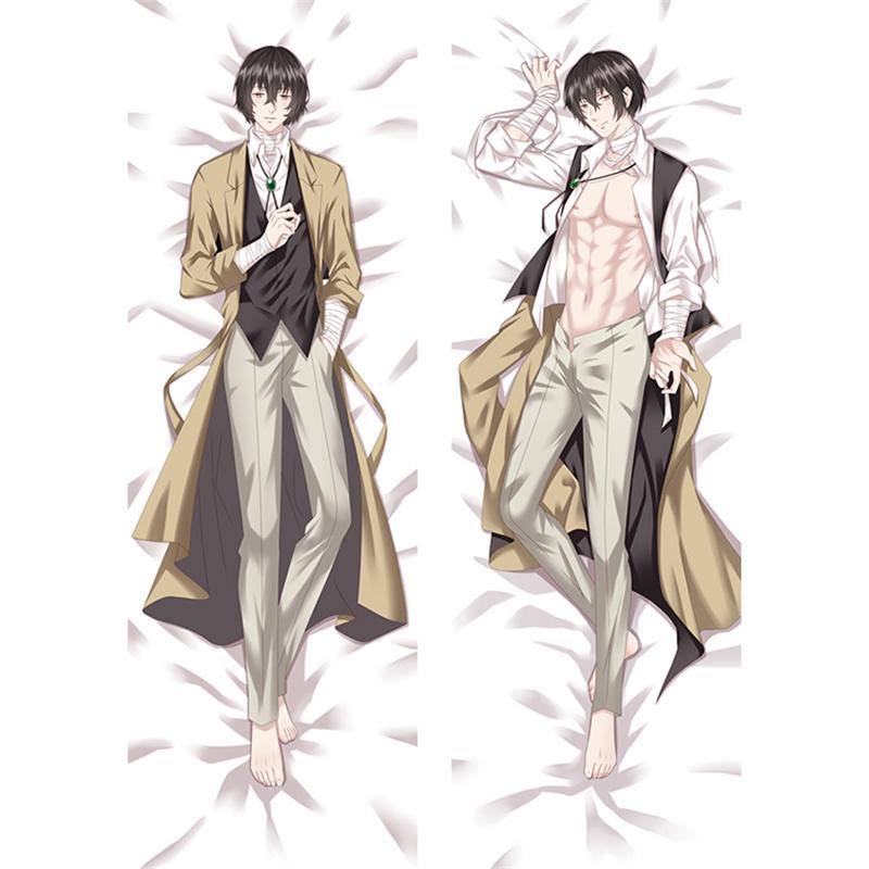 

60x180 см Bungo Stray Dogs Dakimakura чехол для обнимания тела наволочка с аниме принтом Dazai Osamu наволочка украшение дома реквизит для косплея