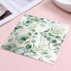 20PCs Eucalyptuses Patterneds Napkins Absorbent Dinnerware for Festives Gatherings