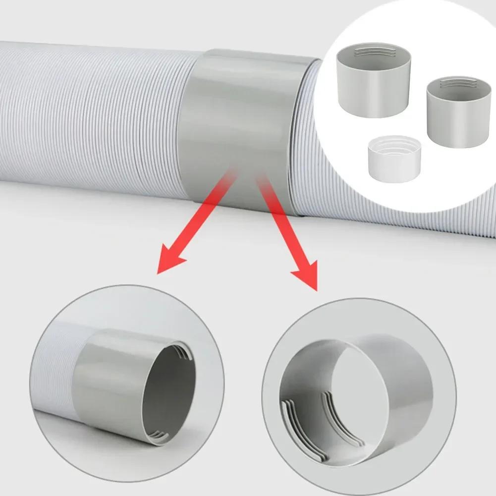 Hose Extender Air Conditioner Adapter Flexible Setup Options Improved Cooling Efficiency For Portable Air Conditioner