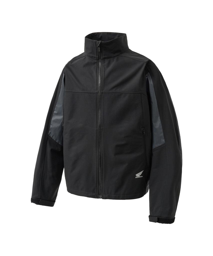 Phyps Motorcycle H-Tech 3Layer Wind Shield Track Jacket Black